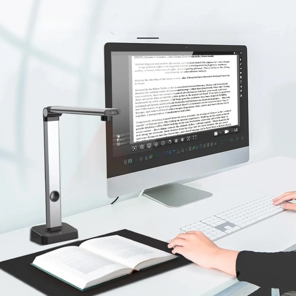 JOYUSING L14 14 MP HD-Buch- und Dokumentenscanner, Capture-Größe A3, mehrsprachiger OCR, Pdf, für MAC und Fenstersystem, Heimbüro