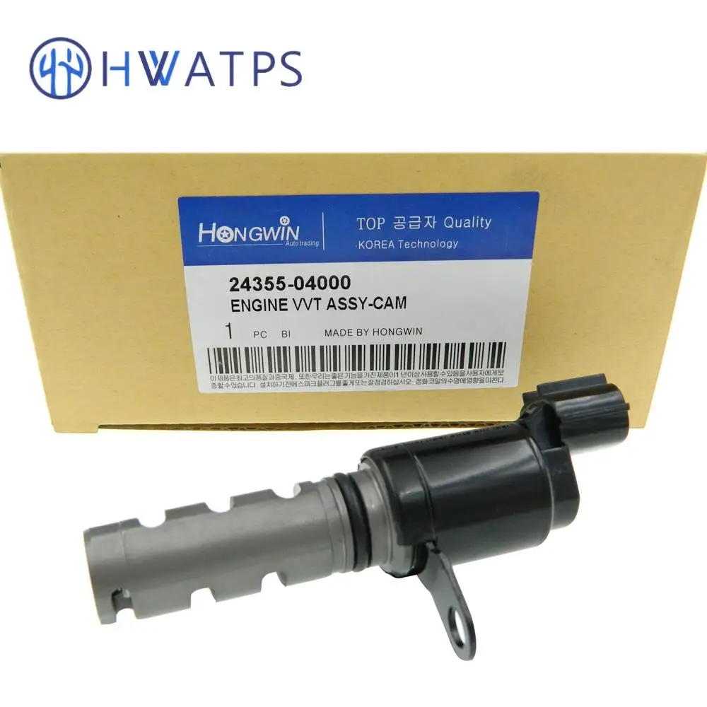 New Engine Variable Valve Timing VVT Solenoid 24355-04000 For Hyundai i10 Kia Morning Picanto 2010-2011 2435504000 24355 04000