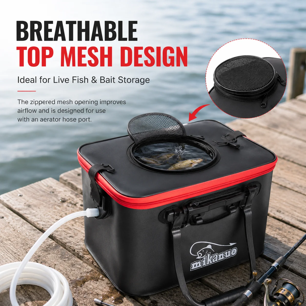Portable EVA Foldable Fishing  - Outdoor Camping Folding Storage Box 评论和价格
