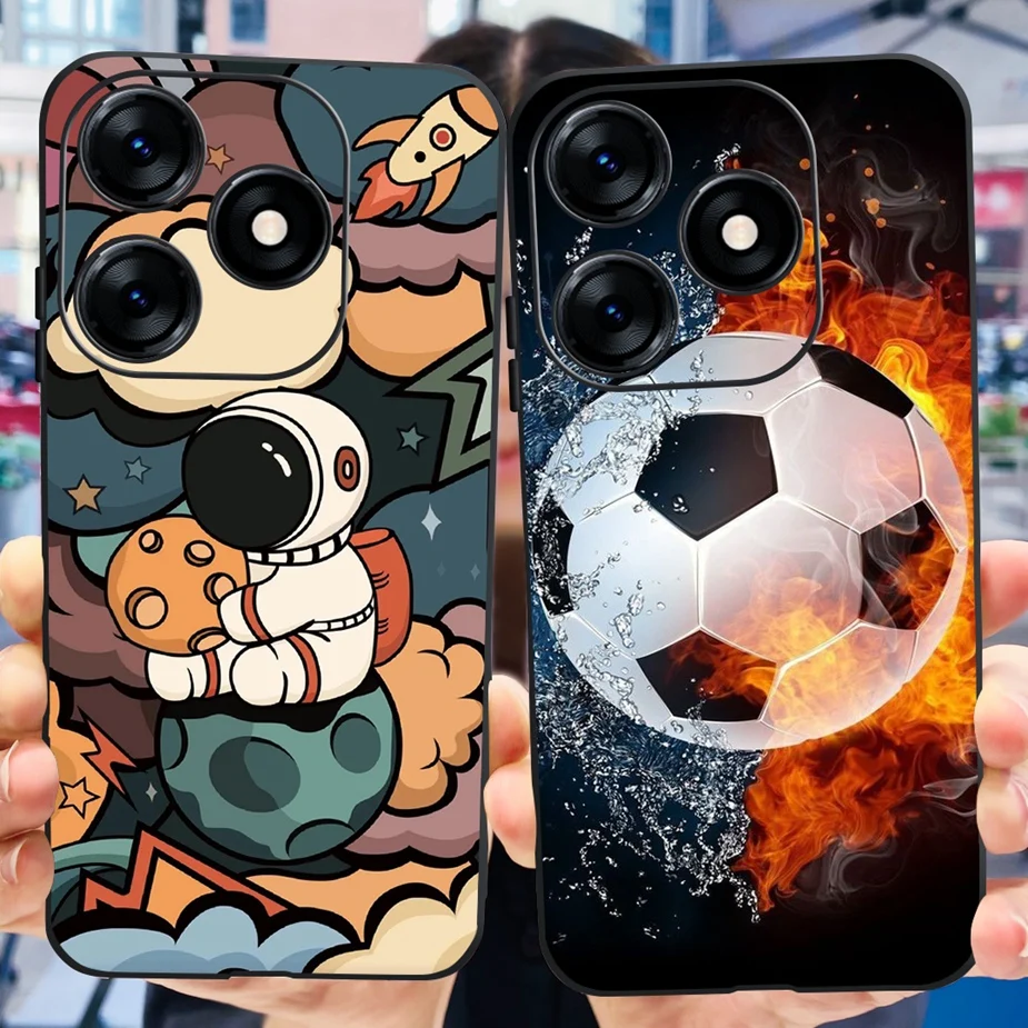 For Tecno Spark 10 Pro Case KI7 Cute Painted Cover Shockproof Phone Cases For Tecno Spark 10C Spark10 Pro Back Cover Soft Fundas