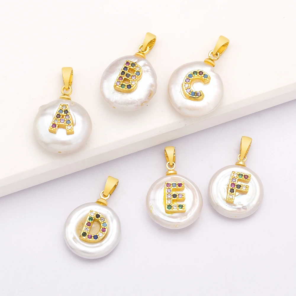 Multi-Choose A-Z Initial 26 Letters Pendant DIY Necklaces Handmade Charm Jewelry Accessories Supplies 26 Letters/Set Wholesale