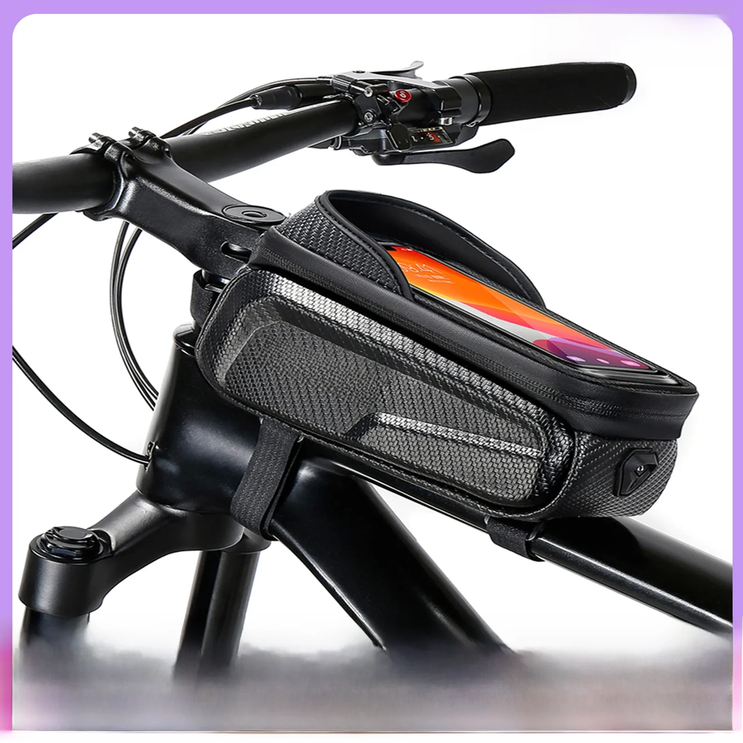 AliExpress LIXADA Waterproof Bicycle Phone Mount Bags Front Frame Top Tube Bag with Touchscreen  Holder Case Cycling Bike Tool Storage Bag Pack