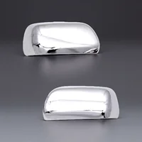 Un juego de 2 piezas para lados izquierdo y derecho cubierta de espejo lateral cromado para Suzuki Escudo Grand Vitara tercera generación 2006-2015