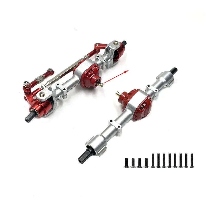 Dla MN78 MN82 Metalowa oś przednia i tylna z tuleją wału od 3 mm do 4 mm 1/12 RC Car Upgrade Parts Accessor — zdjęcie 2