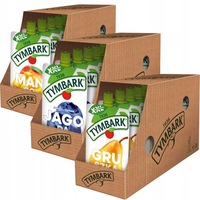 Tymbark Mus 100% Fruit Mix 3 Flavors 200 g x 30 Pieces