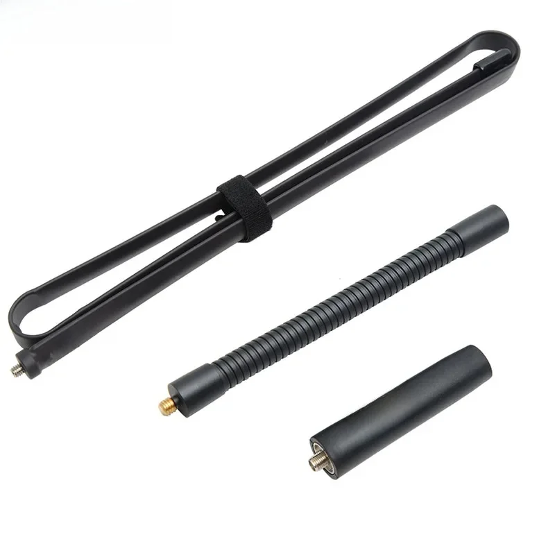 Składana antena taktyczna typu "gęsia szyja" dwuzakresowa 144/430Mhz SMA-żeńska antena dla Baofeng UV-5R UV-82 dwukierunkowe Radio Walkie Talkie — zdjęcie produktu 7