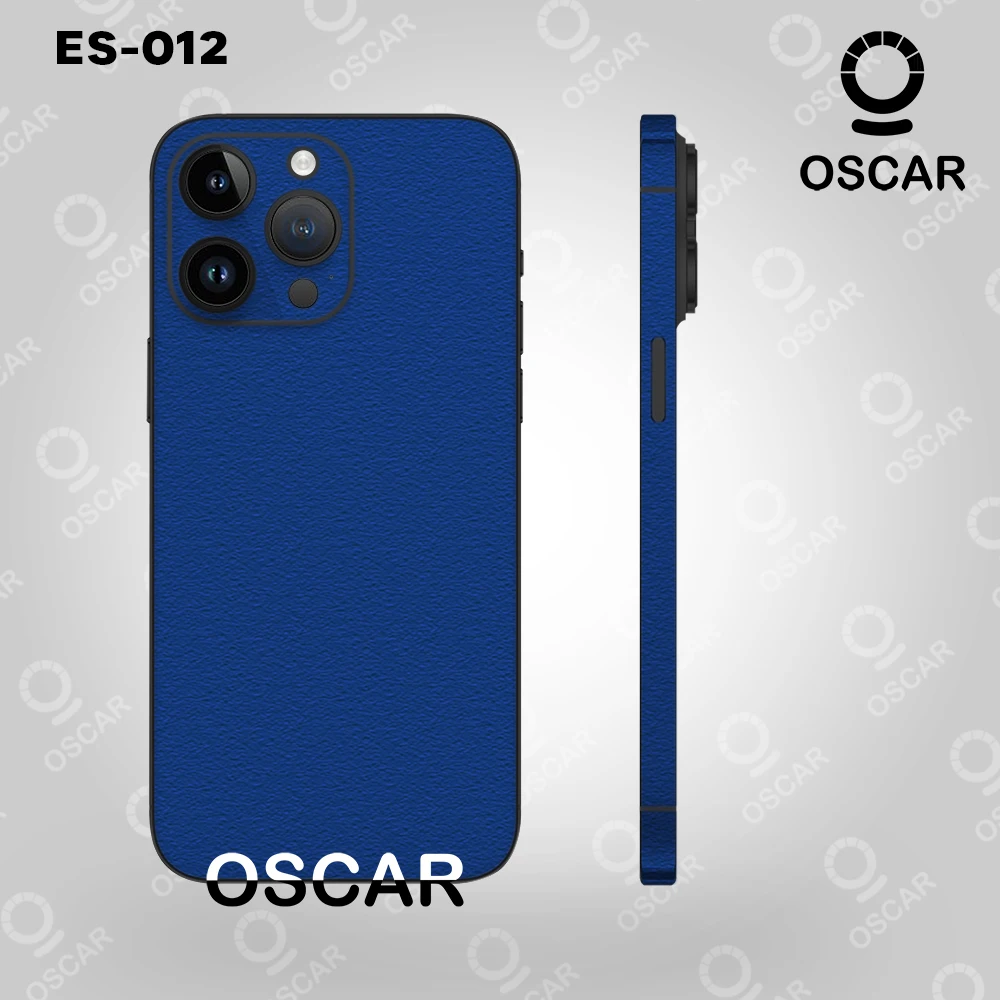 ADMIRAL BLUE Full Skin Wrap for iPhone 15 Series to iPhone X Series - Premium Quality and Stylish Design