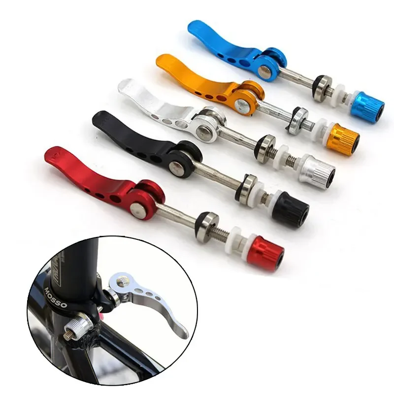 AliExpress 1PC Bicycle Quick Release Aluminium Bike Seat Post Clamp Seatpost Mountain Bike Seat Tube Clamp