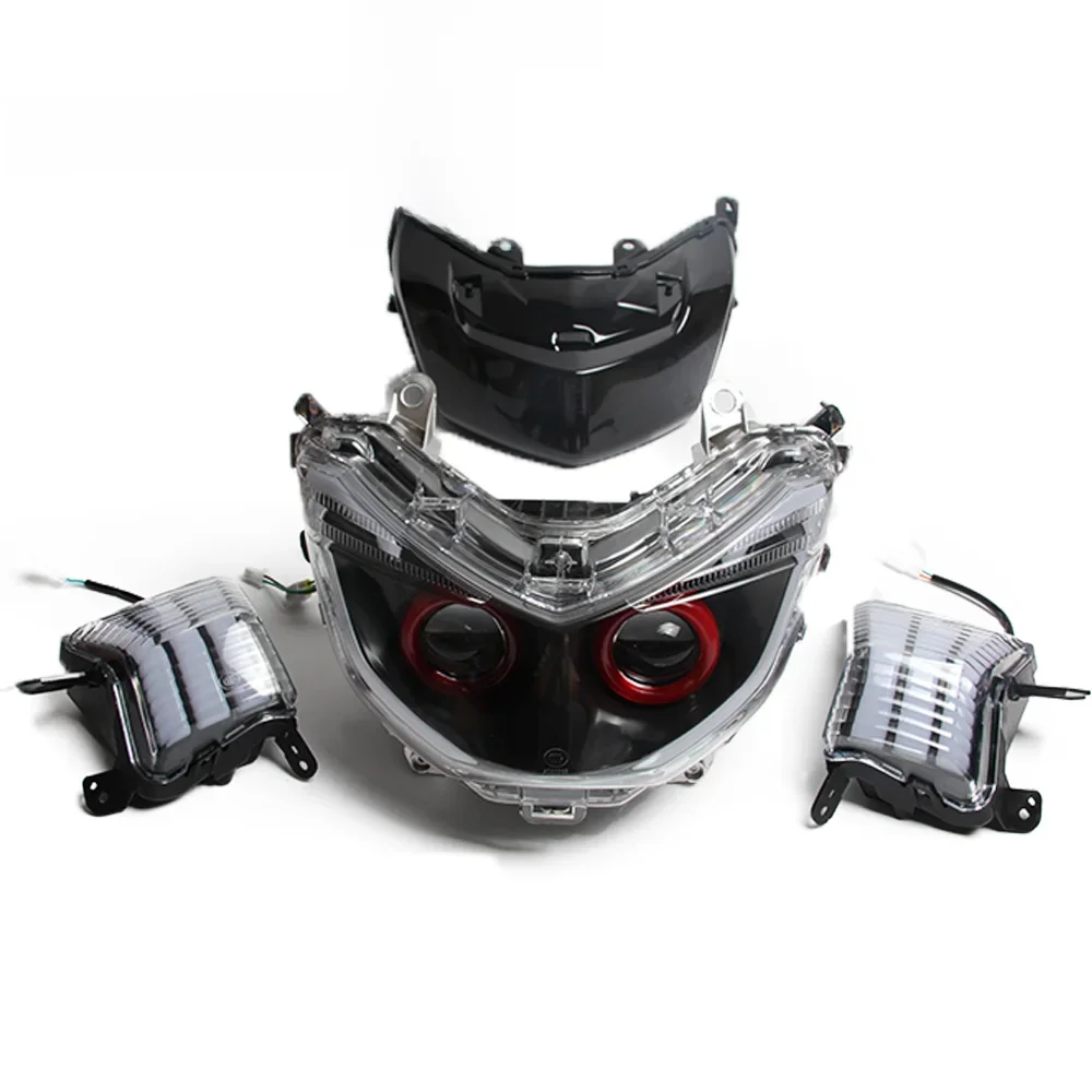 Dla YAMAHA NMAX125 NMAX155 części do skuterów przednie światło kierunkowskazów LED lampa kierunkowskazów Winkers reflektor taillight — zdjęcie 2