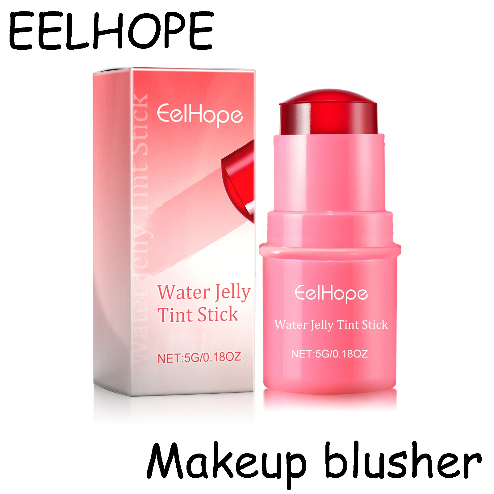 EELHOPE วอเตอร์เจลลี่ ทินท์สติ๊ก ติดทนนาน กันเหงื่อ บำรุงผิวหน้า ให้ความชุ่มชื้น แต่งหน้าให้ผิวกระจ่างใส ลิปกลอส บลัชออนแบบแท่ง