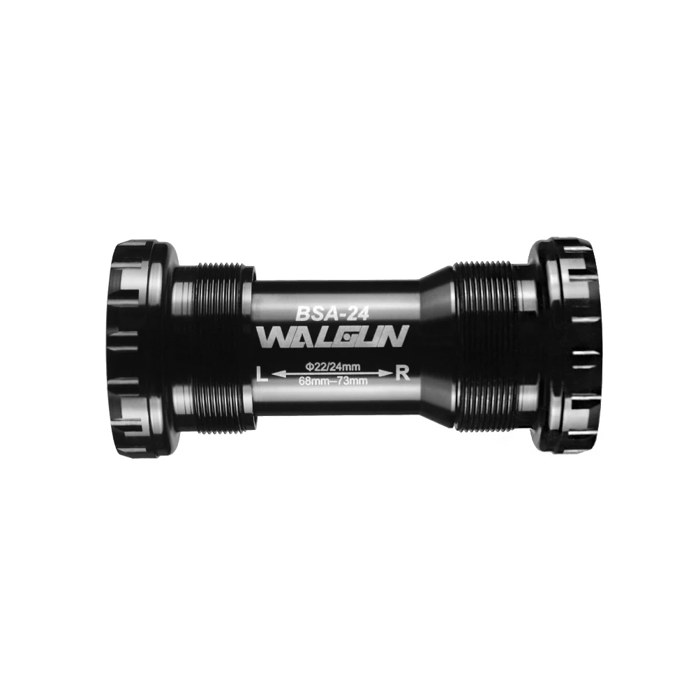 

WALGUN BSA24 Керамический нижний кронштейн для рамы дорожного/MTB горного велосипеда 24 мм Шатуны 68 мм 73 мм BB Shell Запчасти для велосипеда