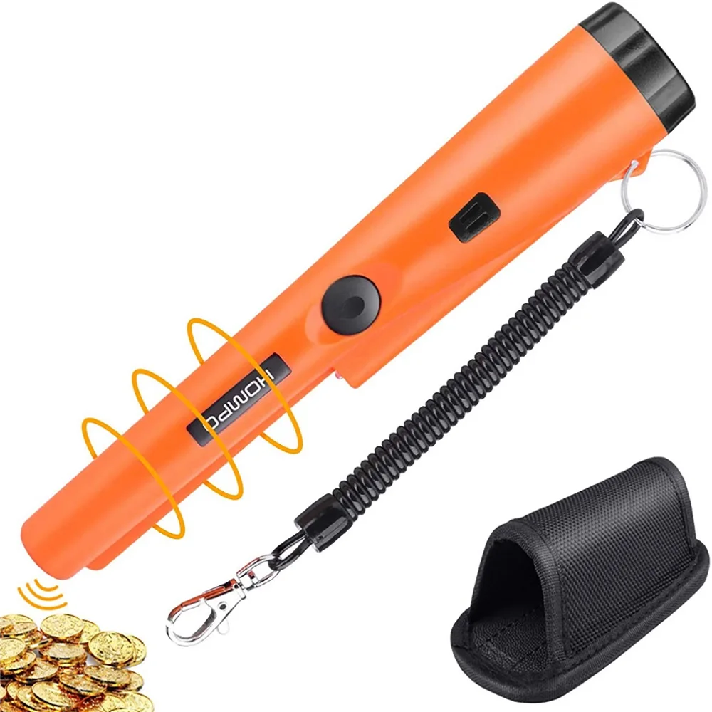 New Pinpointing Handheld Metal Detector Mini Portable Rod Cheap Treasure Seeker High Gold Jewelry Finder Searching All Coins Kit