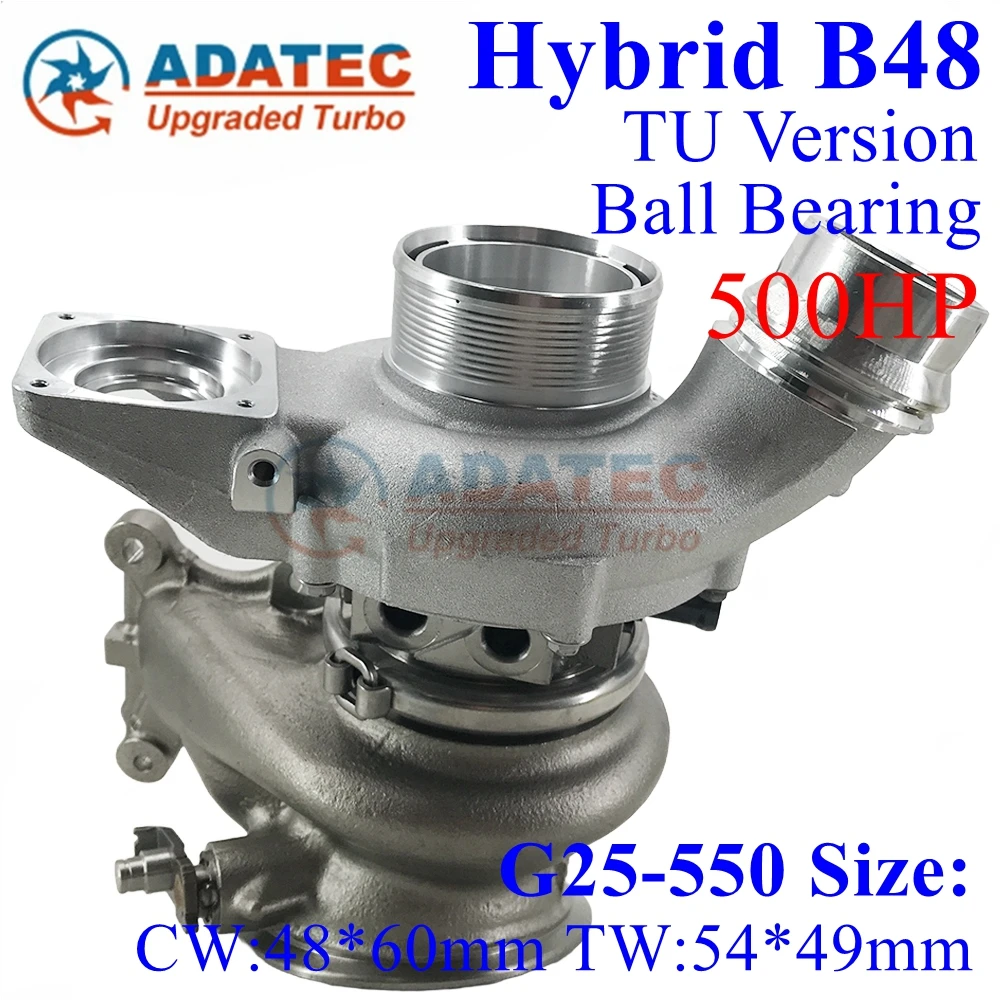 Hybrid B48 TU G25-550 Size 500HP Turbocharger 870028 870028-0001 Turbo 11658662067 8662067 Ball Bearing for B48A20C 141KW 2.0T