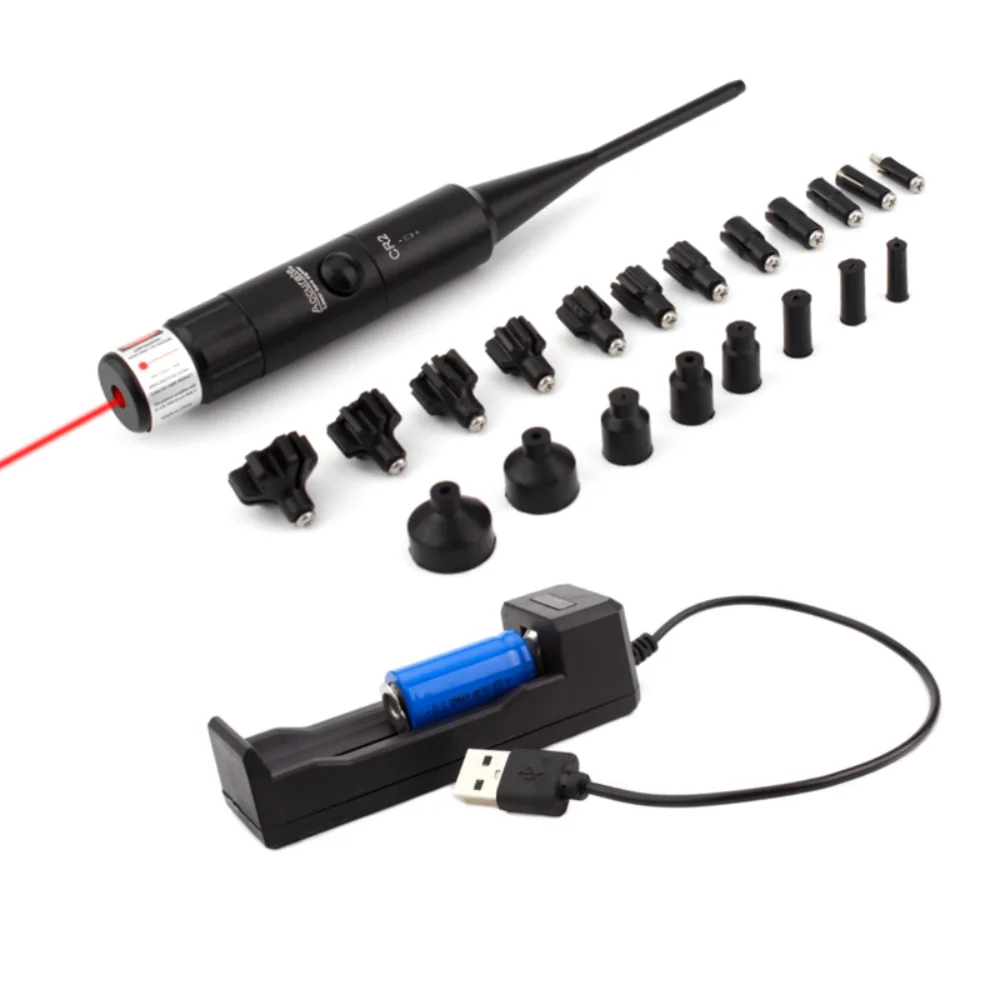 Laser Boresighter for Rifle .177 to.78 12GA Caliber Scope Laser Pointer Collimator Bore Sighter