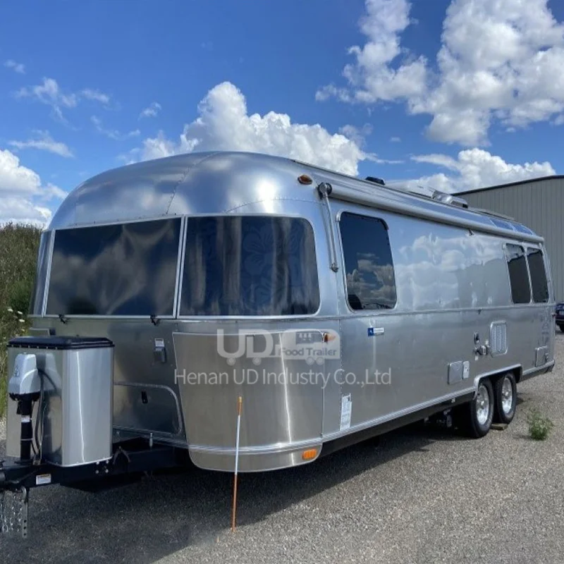 Caminhão de alimentos para venda, Ice Cream Small Trailer, Hot Dog Coffee Van, Airstream Food Trailer, Catering para venda, China Factory Made