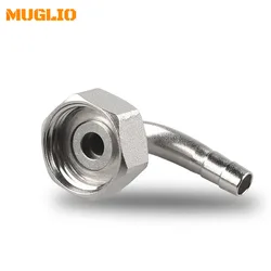 Beer Hex Nut - MUGLIO Brand with 90° Tail Piece Elbow G5/8 Threaded and 5/16