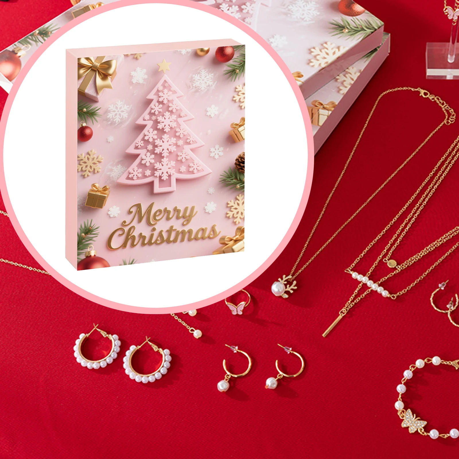 1 مجموعة عيد الميلاد تقويم الق - مراجعة Jewelry Making Advent Calendar وسعره