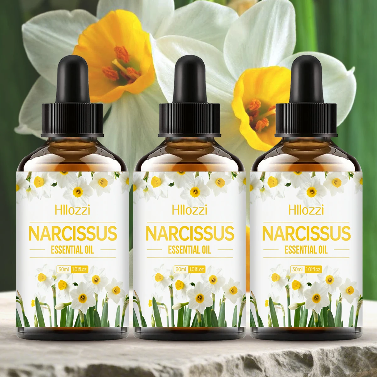 Narcissus essential oil is suitable for use in diffusers and humidifiers, and can also be used for body massage and hair care.