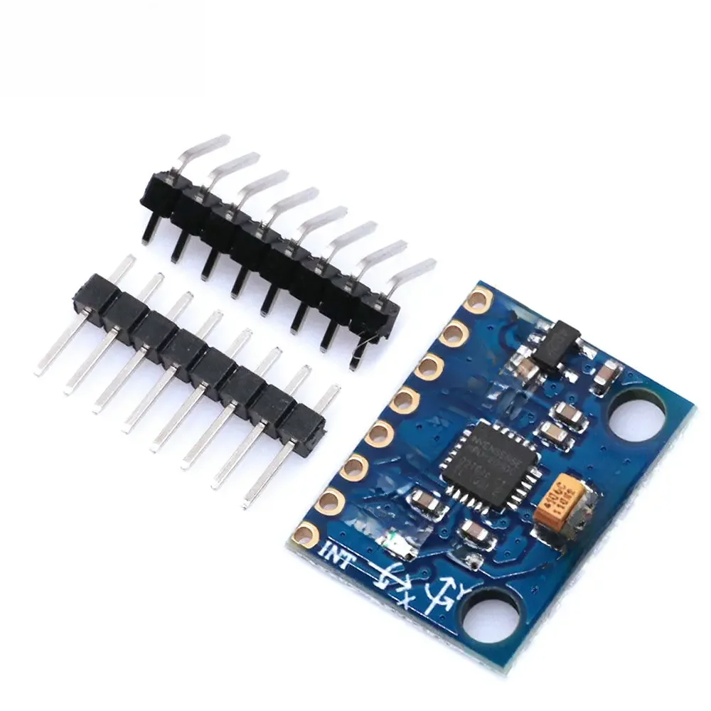 IIC I2C GY-521 MPU-6050 MPU6050 moduł 3-osiowy analogowy żyroskop czujniki akcelerometr dla Arduino DC 3 V-5 V — zdjęcie 2