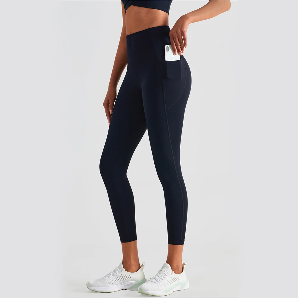 Leggings abbigliamento donna pantaloni da Yoga Naked Feeling Jeans donna Leggings a vita alta con pantaloni da Fitness femminili con sollevamento