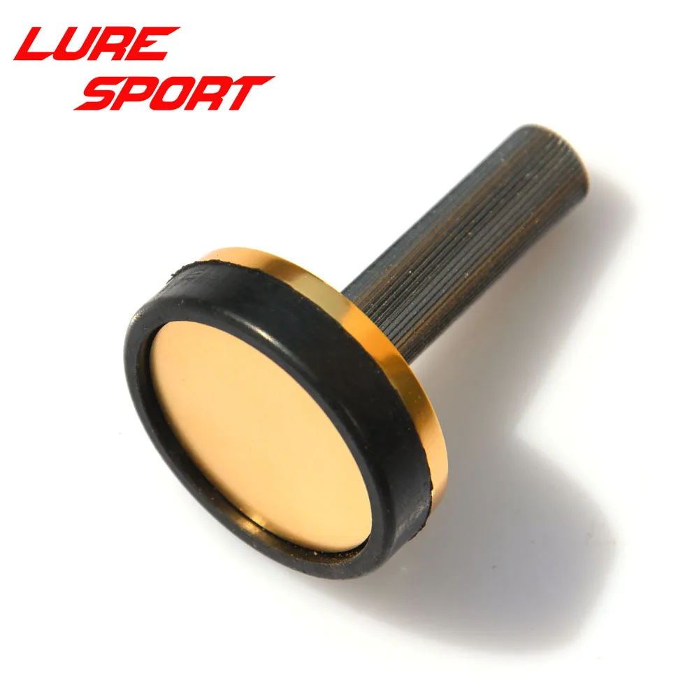 

LureSport 4pcs Disassemble Butt End Cap OD 25mm 27mm Rubber cap Aluminum Screw Nut Rod Building Component Repair DIY Accessory