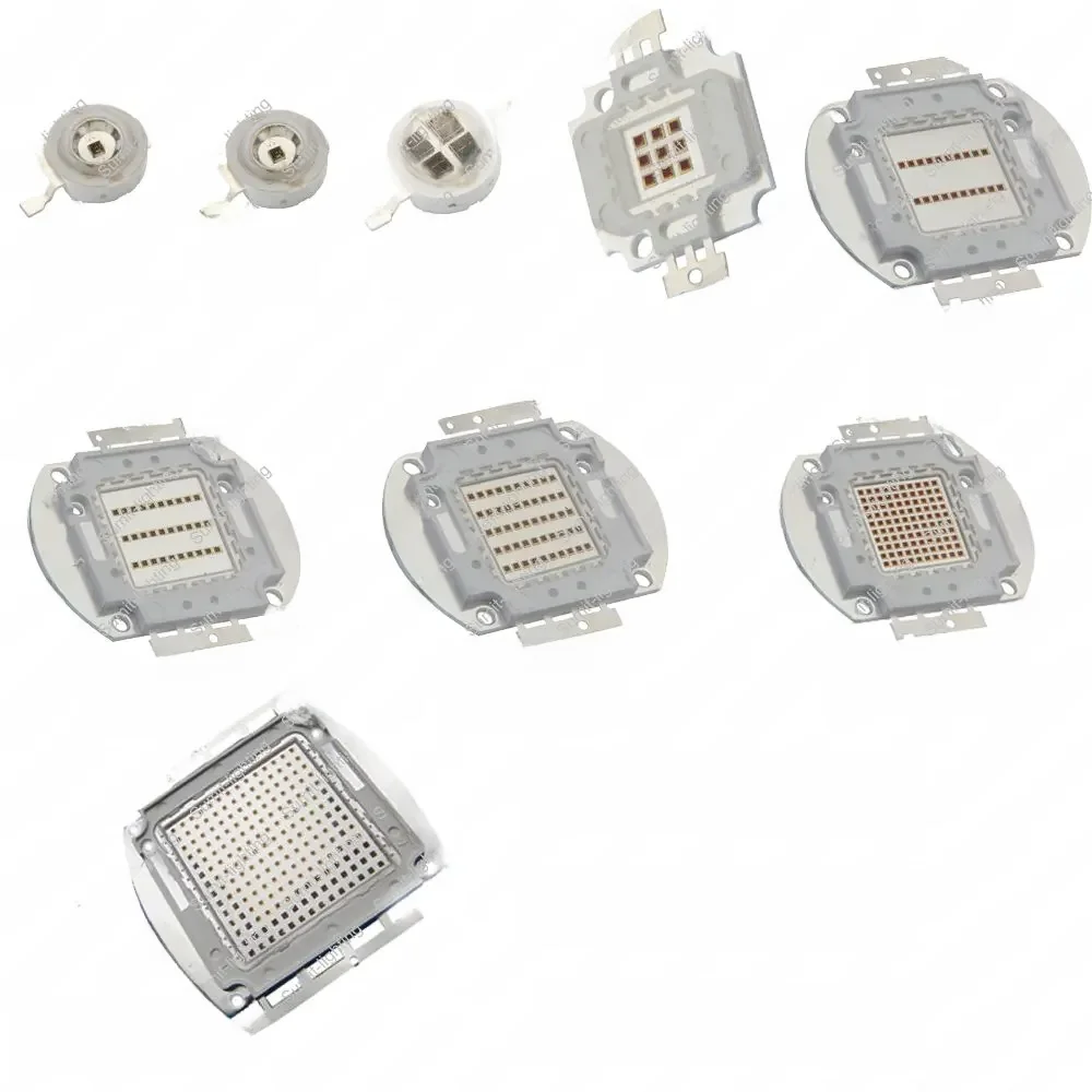 1W 3W 5W 10W 20W 30W 50W 100W 200W IR 850nm podczerwieni o wysokiej dioda led dużej mocy lampa dioda świetlna, zintegrowany źródło światła dla DIY — zdjęcie 2