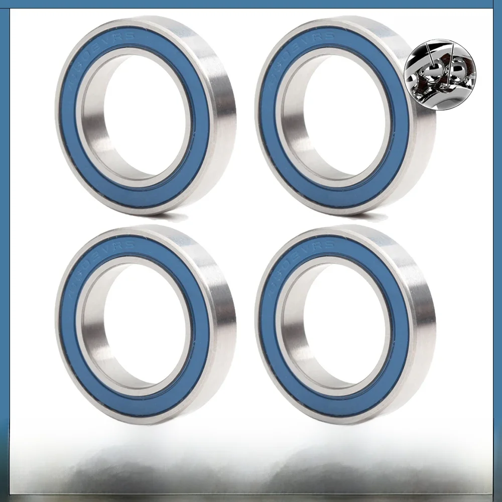 AliExpress FUSHI 6802 2RSV MAX Bearing 15*24*5 mm 4Pcs Full Balls Bicycle Pivot Repair Parts 6802 2RS RSV Ball Bearings 6802-2RS 6802LLU