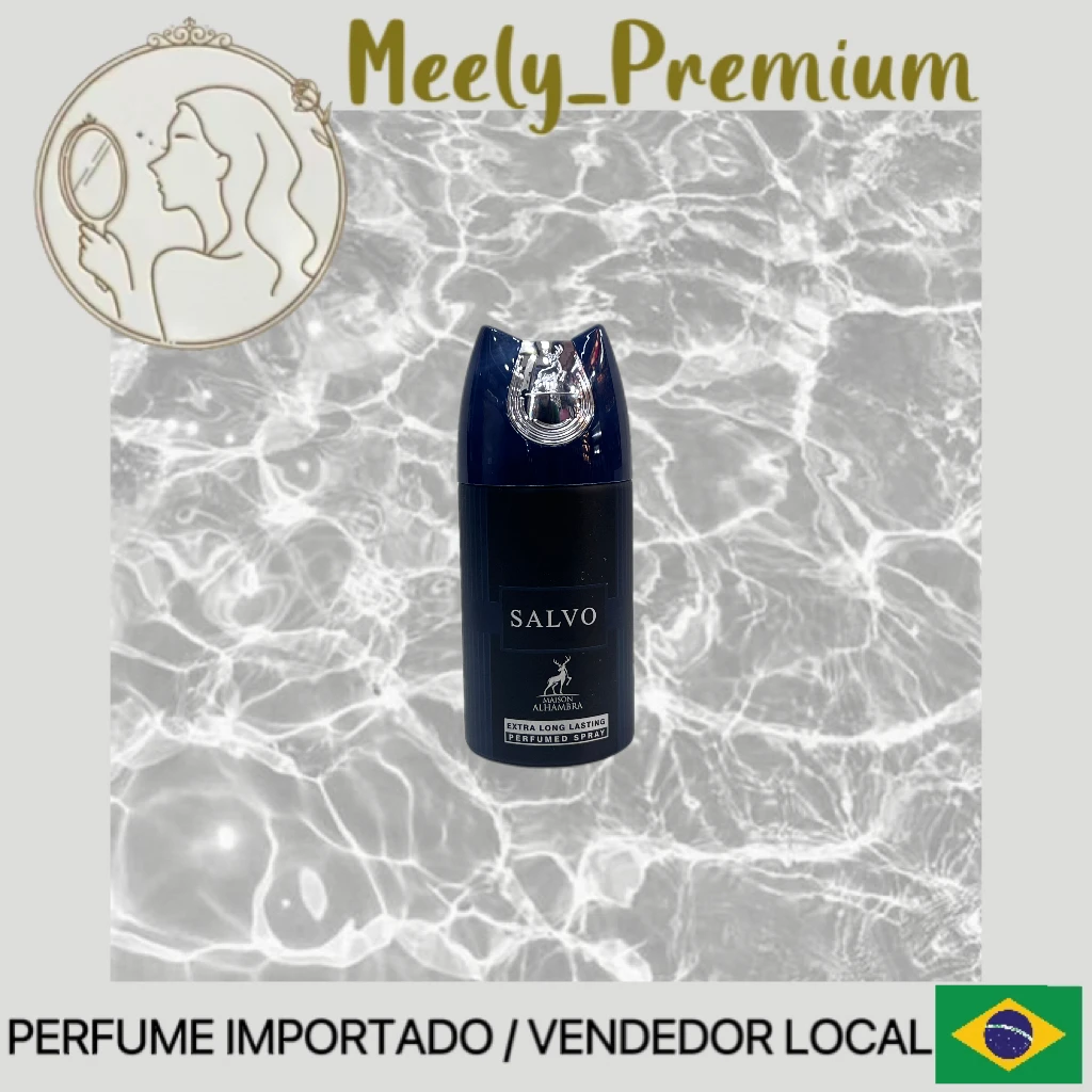 Body Spray Salvo Maison Alhambra 200ml Árabe Aerosol Corporal Pronto Entrega