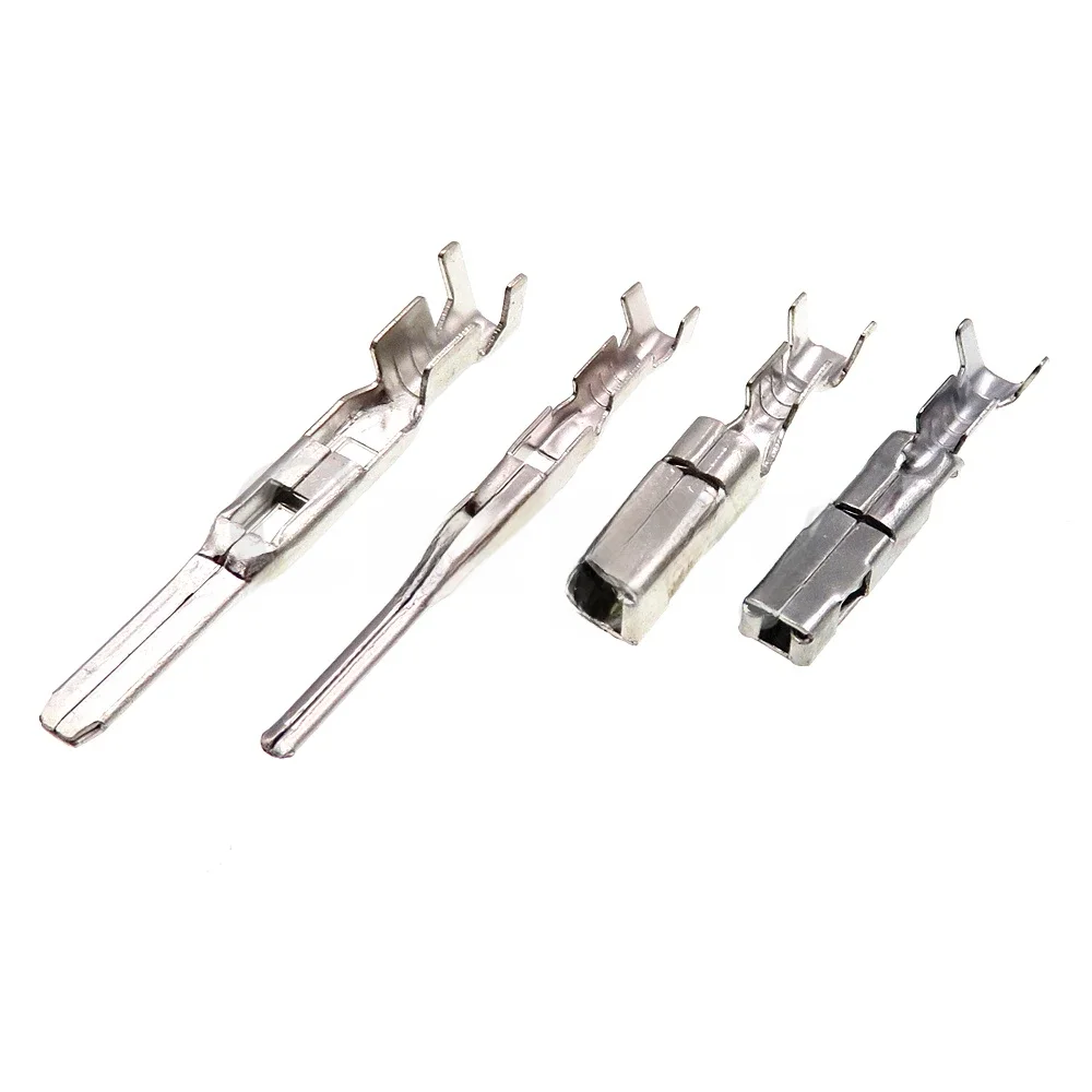 Bornes de fil à sertir automatique, 20 broches mâles femelles de Contact en cuivre de 1.5mm/2.8mm