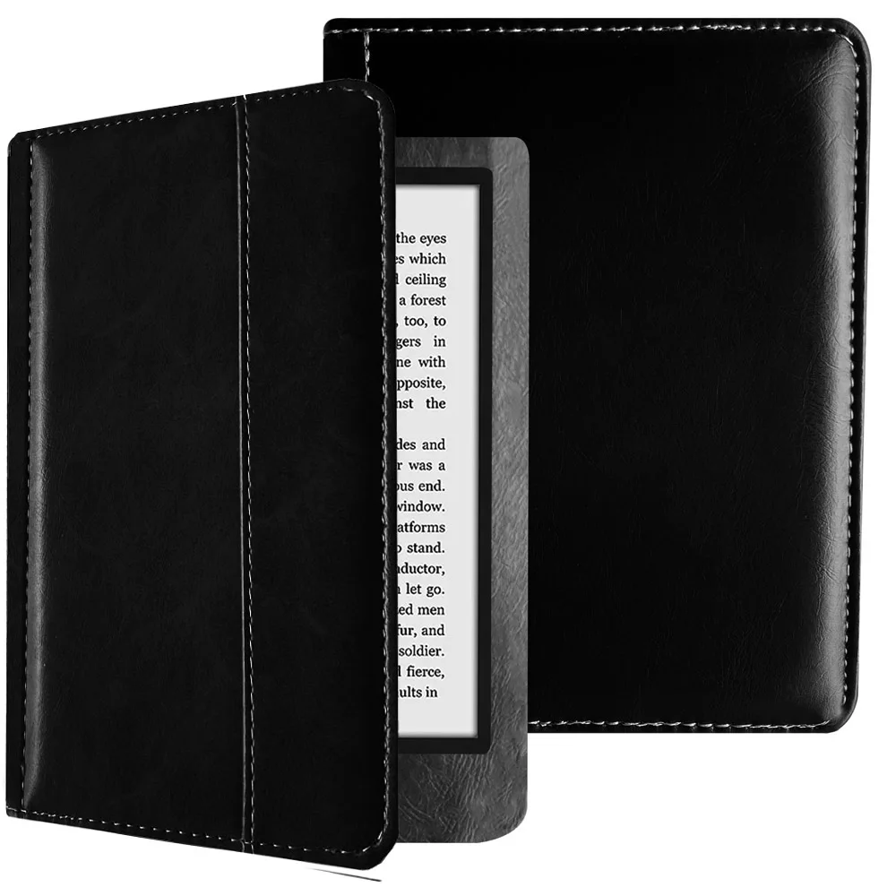 Folio Case for Kobo Glo HD ebook Reader Skin Leather Cover Model N437 Protective Cases Shell with Magnet Closure