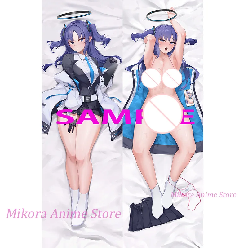 

Dakimakura Hayase Yuuka Blue Archive Anime Body Pillow Cover Double Sided Print Life Size Pillowcase Gift