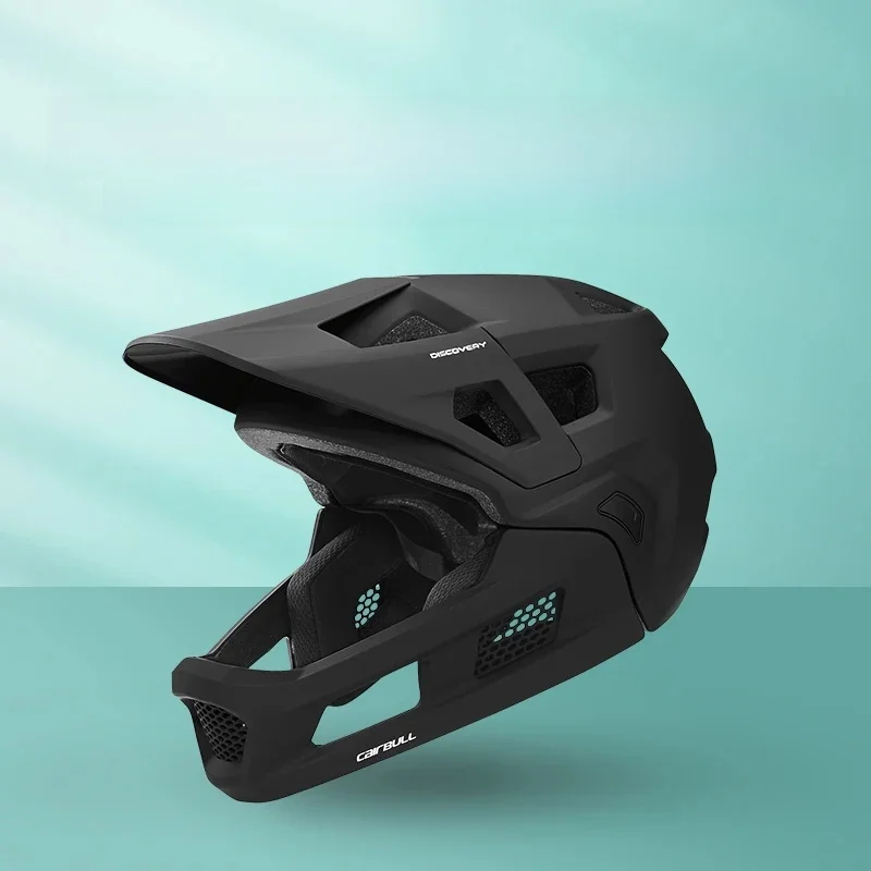 AliExpress CAIRBULL Men's MTB Bike Helmet Full Face 54-61cm Unisex Cycling Helmets for Downhill Off-road XC Breathable Bicycle Equipment