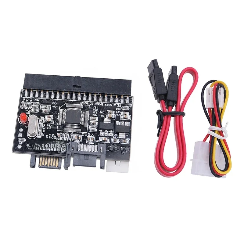 IDE, aby Adapter SATA SATA, aby konwerter IDE dwukierunkową konwersję 100/133 HDD/SSD/CD/DVD karta rozszerzająca dla komputera stacjonarnego JM20330 Chip — zdjęcie produktu 7