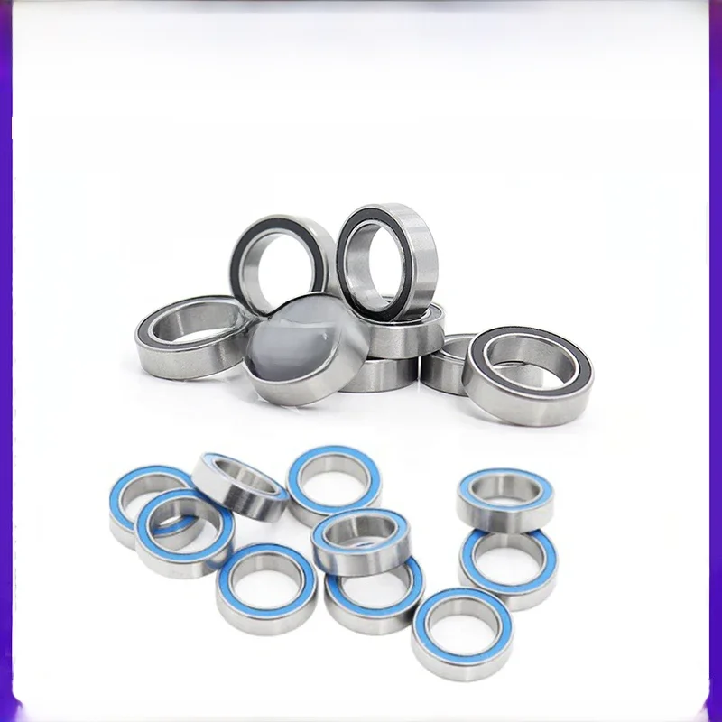 10 sztuk ABEC-5 MR126-2RS MR126 2RS MR126 RS MR126RS 6x12x4mm gumowe uszczelnione miniaturowe wysokiej jakości łożysko kulkowe z głębokim rowkiem — zdjęcie 2