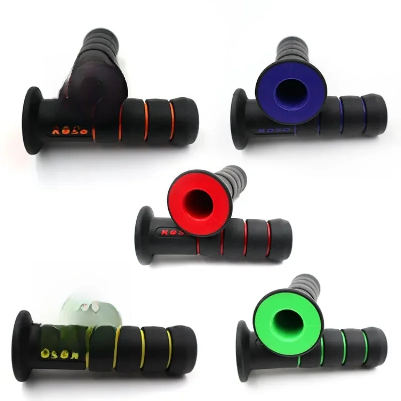 AliExpress UK Motorcycle KOSO Handlebar Grips PVC Motocross Handle Bar Rubber Hand Grip Dirt Bike Universal for YAMAHA KAWASAKI HONDA SUZUKI