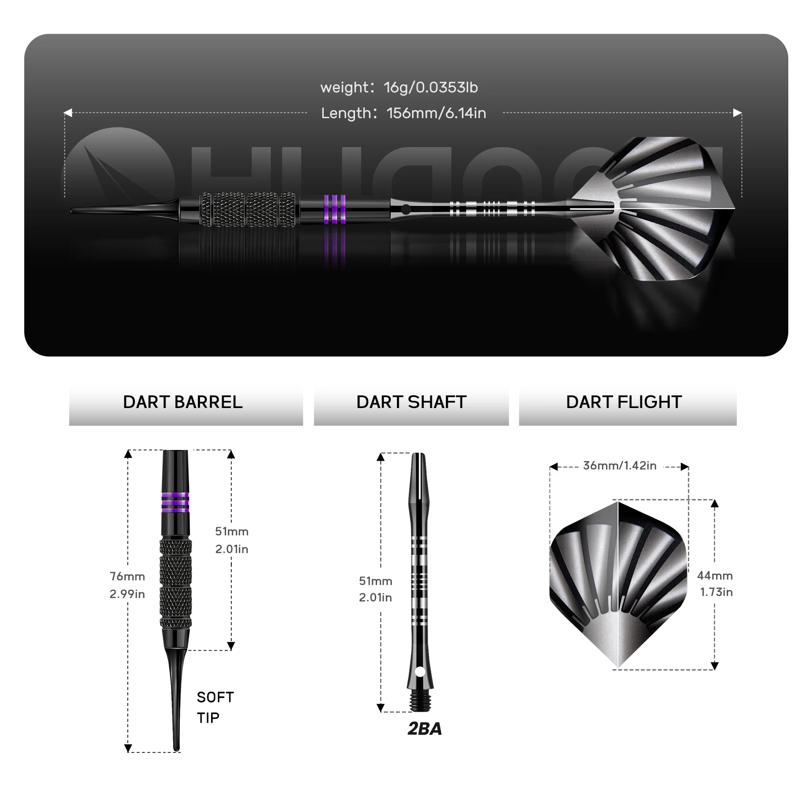 Thumbnail 2 - #39 Cheap Dart Shafts Worth Buying