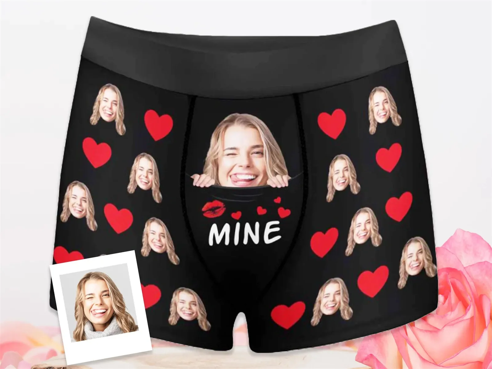 Custom Photo Boxer …