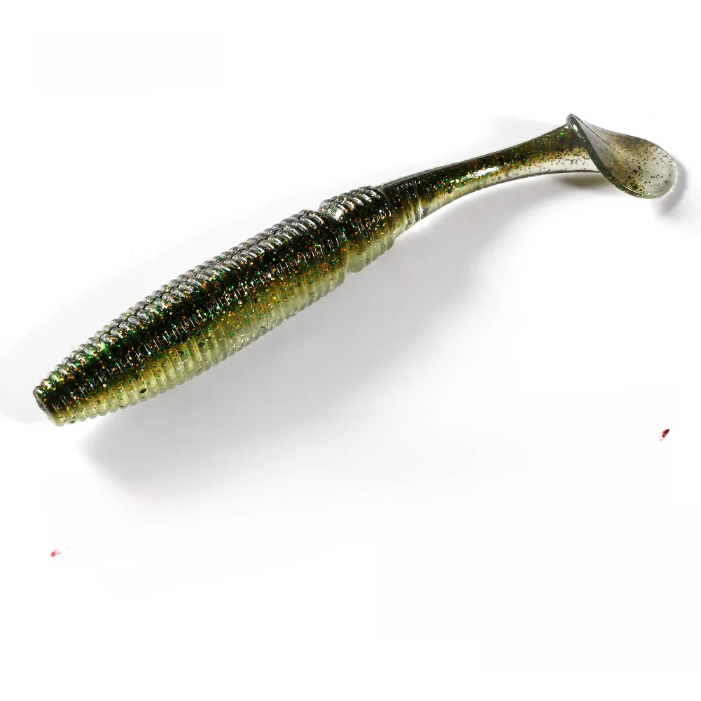 NOEBY Weicher Silikon-Angelköder, 8,5 cm, 10 cm, 11,5 cm, 13 cm, Shad Minnow Wobbler, Jighead-Swimbaits für Hechtbarsch, weiche Angelköder