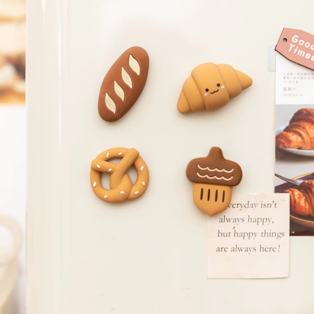 خمر اللوحة الزخرفية رسالة غرفة نوم اللوح الأمامي معلقة DIY المواد مجموعة مجلس الكرتون الخبز الثلاجة المغناطيس هدية