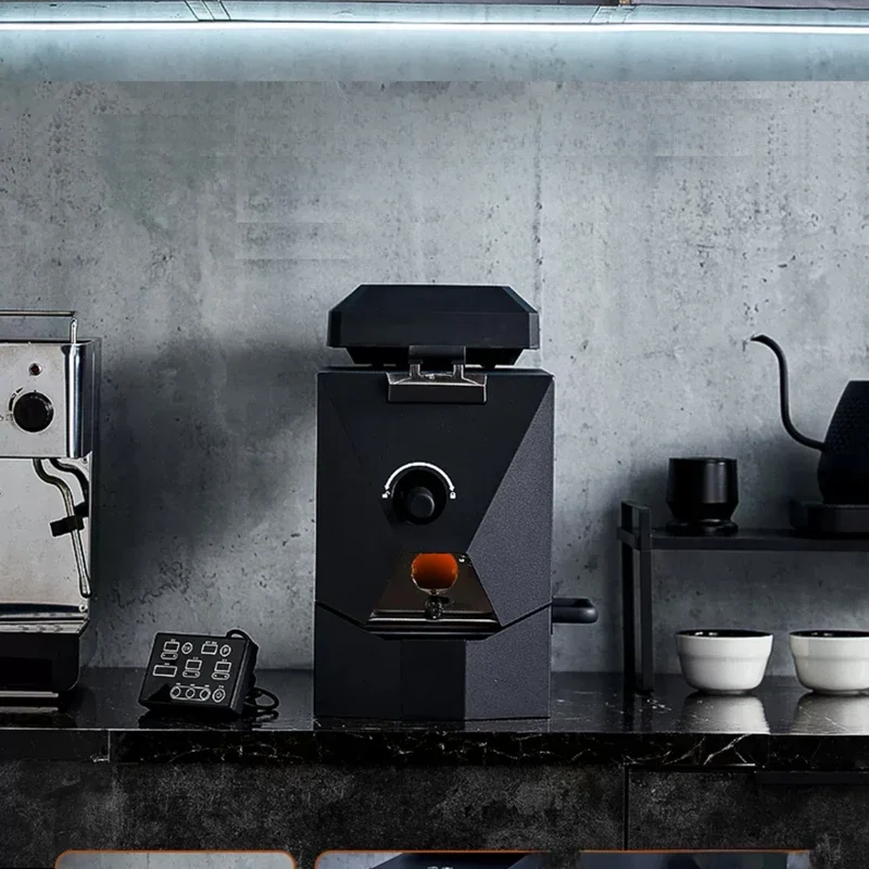 New Design Auto Coffee Roasting Machine Household Ethiopian Coffee Roasters 500g Home Drum Rotating Coffee Bean Roaster