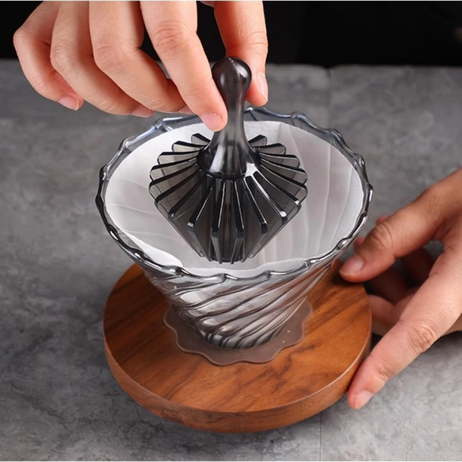 Cone Coffee Strainer 20 Groove - огляд і ціна Drip Tip Resin