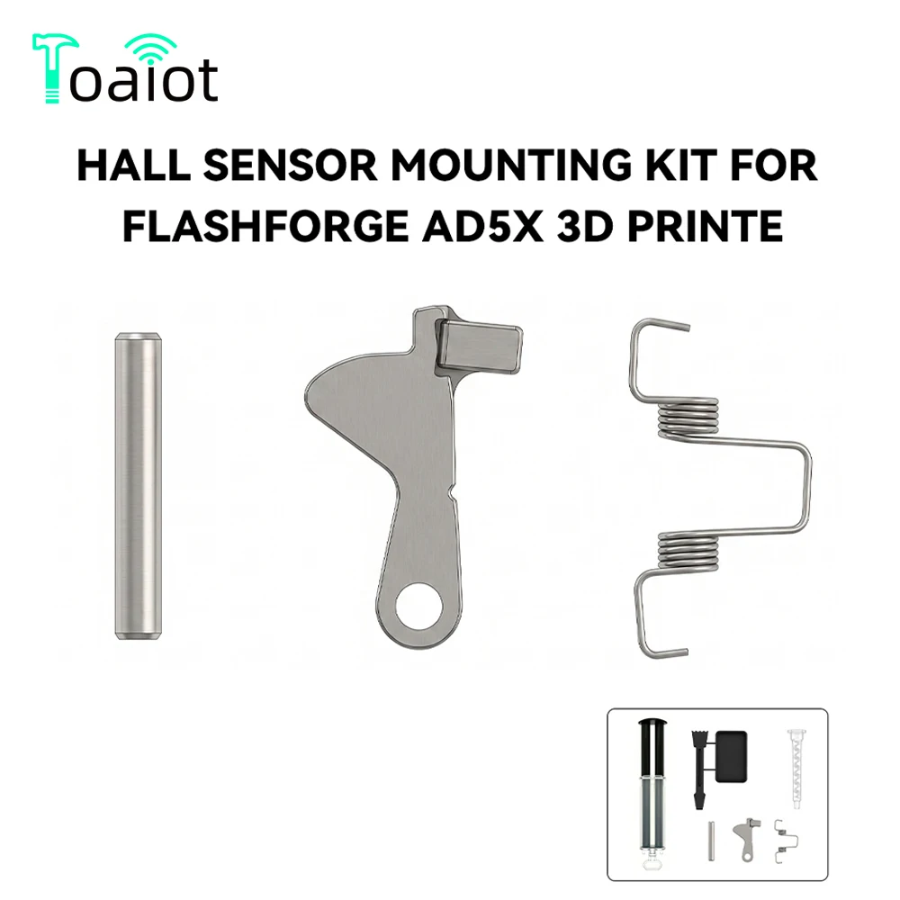 For Flashforge AD5X 3D Printer Hall Sensor Mounting Kit  Heat-Resistant And Sensitive For AD5X Filament Hall Sensor