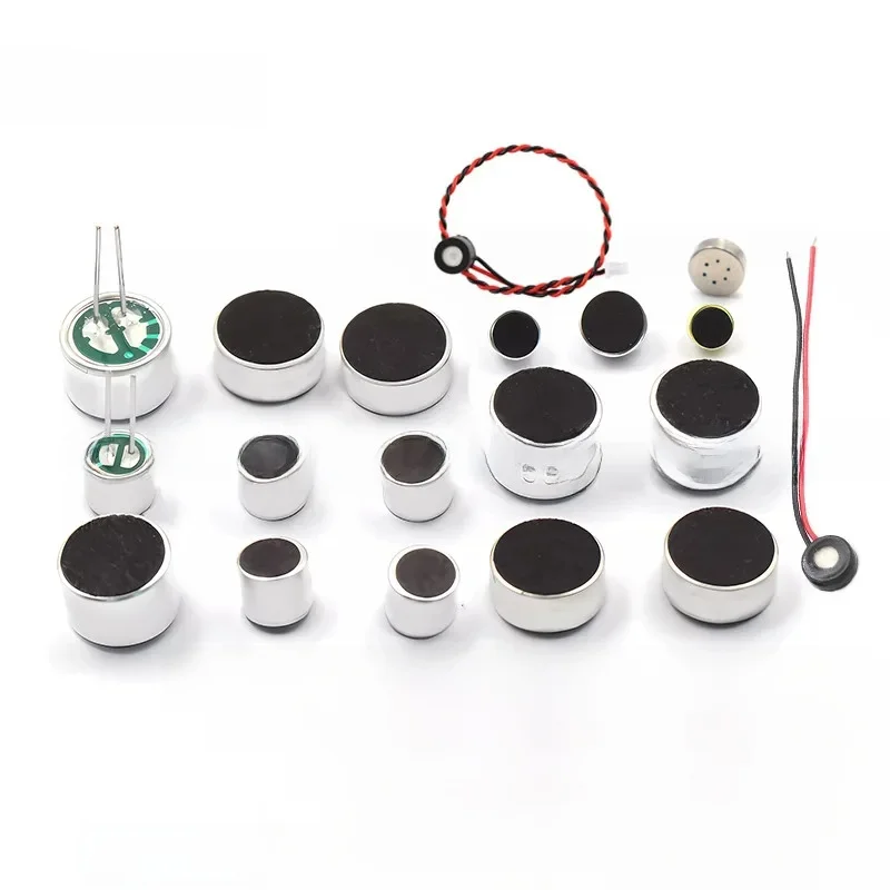 50 szt./1 szt. Mikrofon 4mm 6*5mm 9*7 4.5*2.2 6*2.2mm Mikrofon Pojemnościowy Elektretowy Przetwornik 6x5mm 9x7mm 4.5x2.2mm 6x2.2mm Akcesoria MP3 — zdjęcie 2