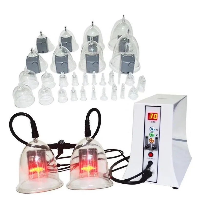 Whole Sale Vacuum Suction Cup Therapy Vacuum Butt Lifting Machine Breast Enhancement Buttocks Enlargement Machine