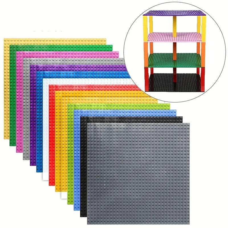 Bodemplaat 32*32 Dots Dubbelzijdige Basis Bouwstenen Grondplaat Bakstenen Klassieke Bakstenen Kinderen Speelgoed Compatibel met Merk Blokken - afbeelding 2