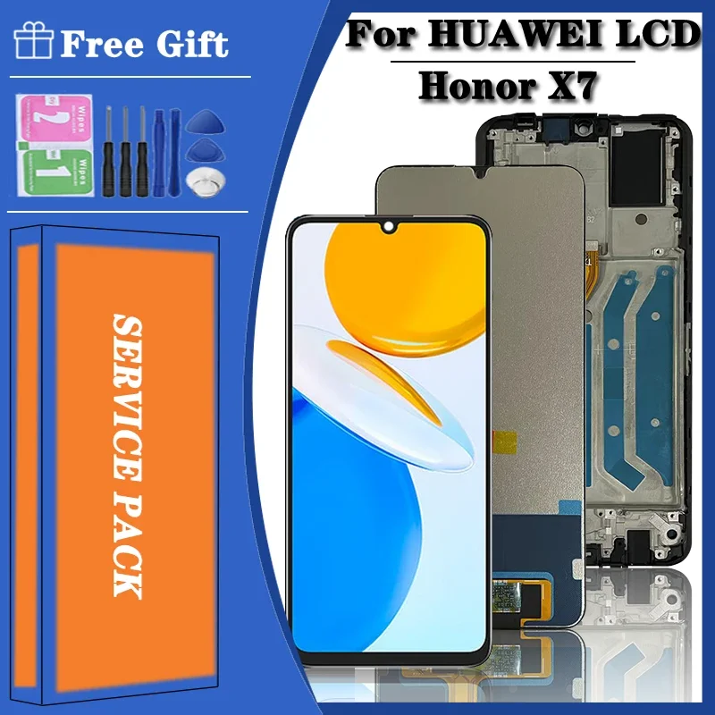 화웨이 아너 X7 CMA-LX2 LCD 디스플레이 화면, 터치 스크린 패널 디지타이저, HonorX7 CMA-LX1 LCD 프레임 디스플레이, 6.74 인치 신제품