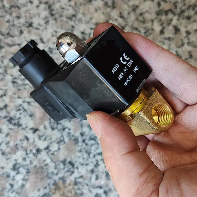 2W025-N08/DC12V 24V 110V 220V 1/4 "NPT ทองเหลืองไฟฟ้า Solenoid วาล์วน้ำปิดปกติ,air,ดีเซล