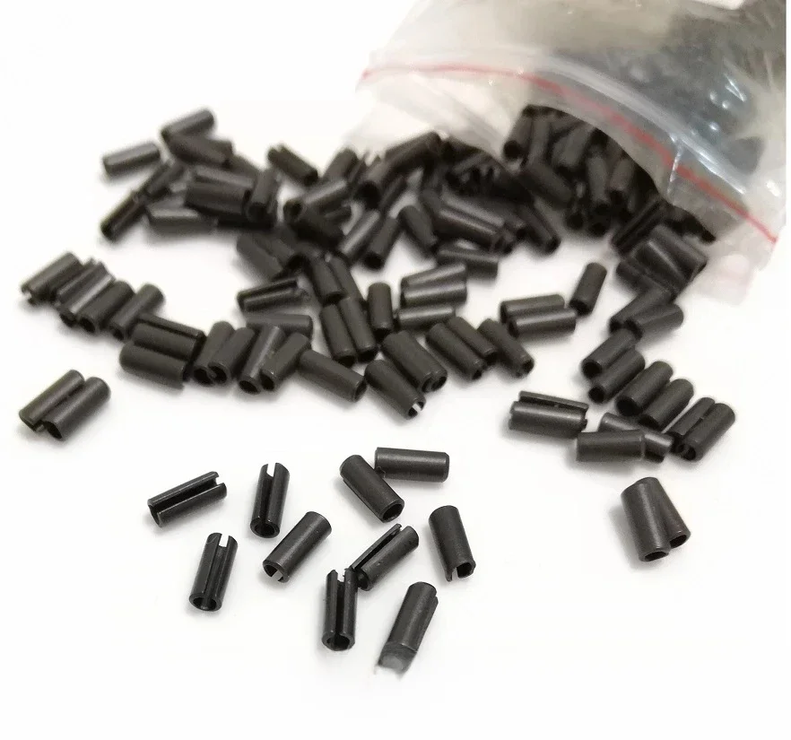 Keychannel 100 pièces/200 pièces 2*5MM broche de clé pour Peugeot voiture clé lame broche de fixation clé de voiture lame de clé à distance forte broche en fer et en acier