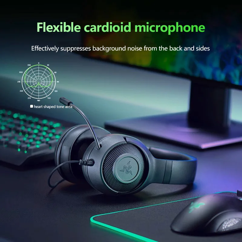 سماعة Razer Kraken X 7.1 سماعة رأس USB للألعاب المحيطة #3