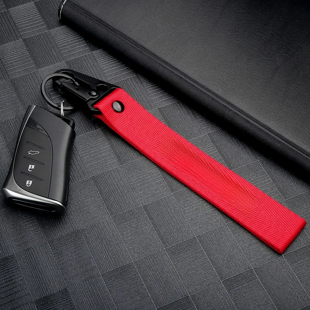 Porte-clés en métal et Nylon pour voiture, 1 pièce, pour Mazda 3 Bk 6 Gh CX-5 CX30 MX-5 2 5 CX-3 GJ GL CX-8 MS RX-8 Miata